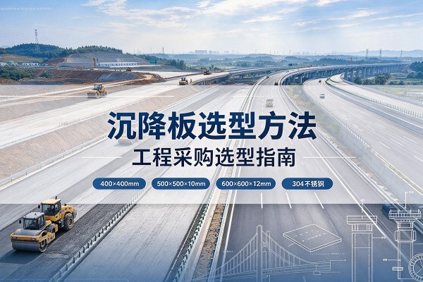 修武沉降板选择方法
