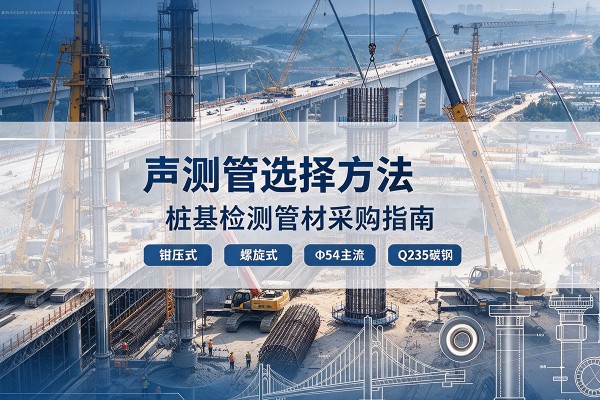 修武声测管选型标准