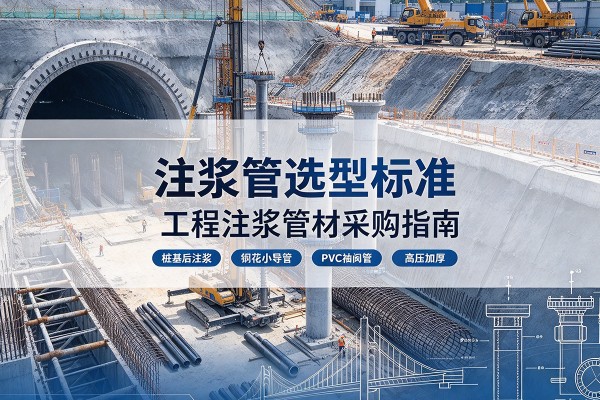 修武注浆管选型标准