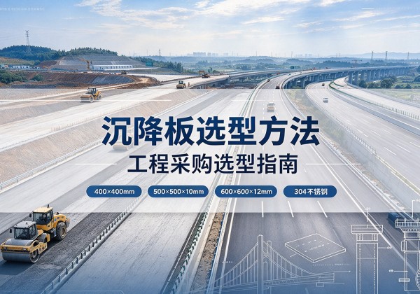 修武沉降板选择方法