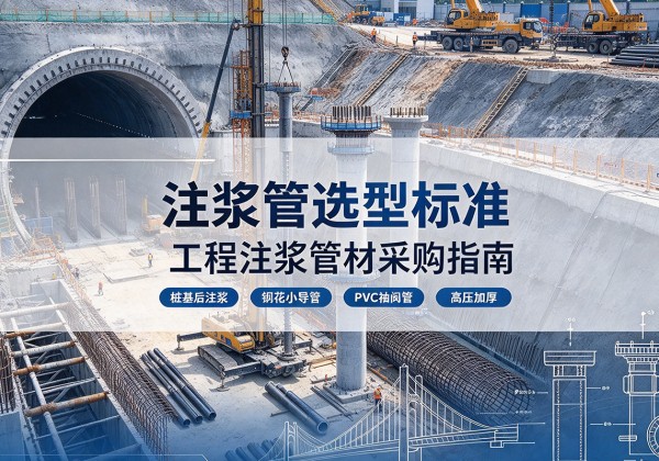 修武注浆管选型标准